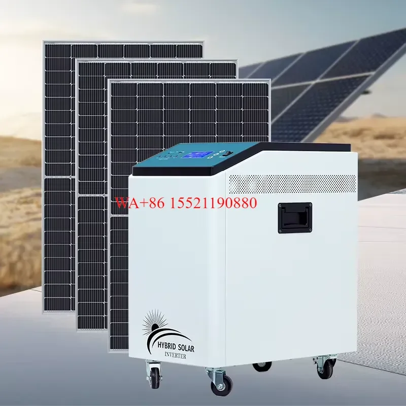 WMWMNU 1KW to 8KW Off Grid Solar Power System Full Kit with 48V LiFePO4 Battery 100Ah 150Ah 200Ah and Inverter for Home