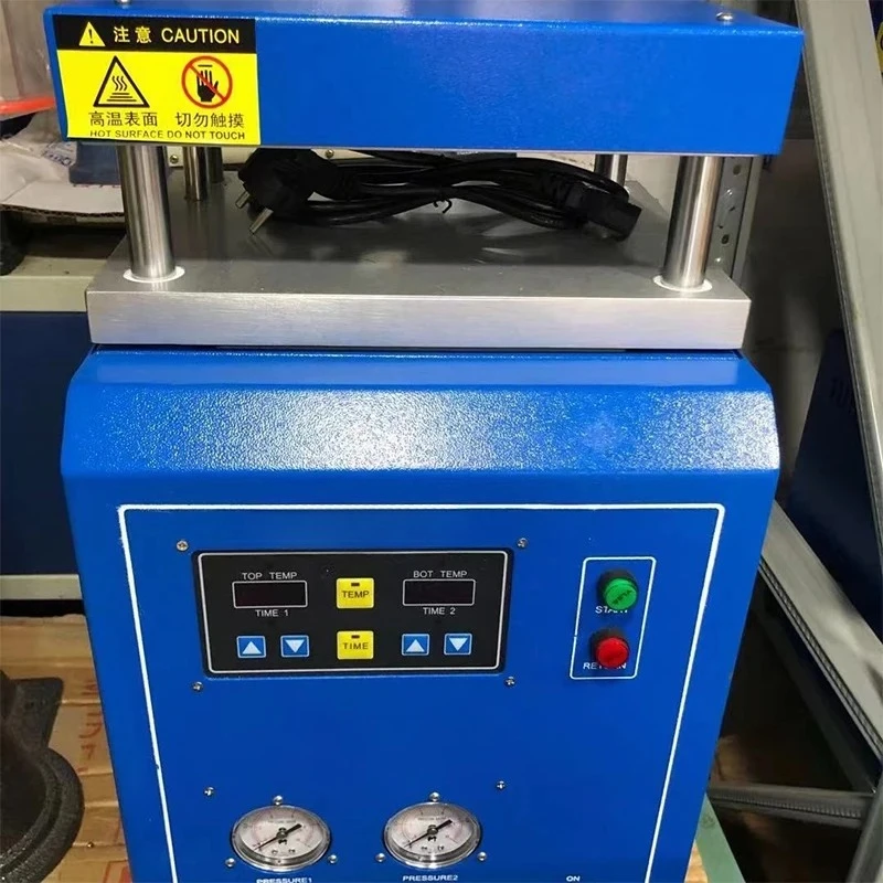 New Easy-to-Operate Silicone Heating Pressing Machine Factory Jewelry Pneumatic Molding Machine Automatic Rubber Vulcanizing
