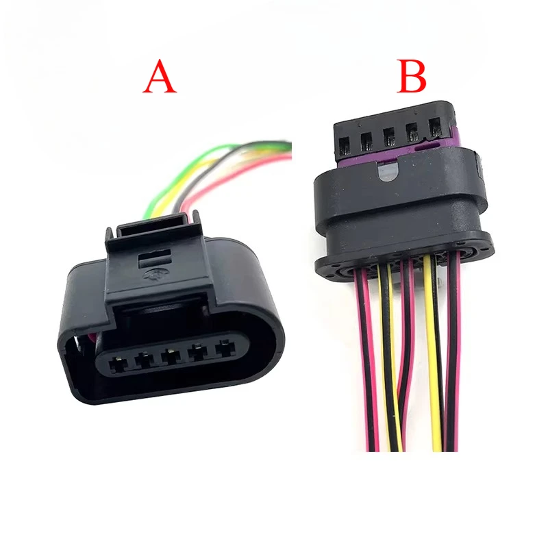 For Volkswagen Magotan Sagitar Passat Tiguan Audi A6L A4L Q5 A5 Air Flow Sensor Connector