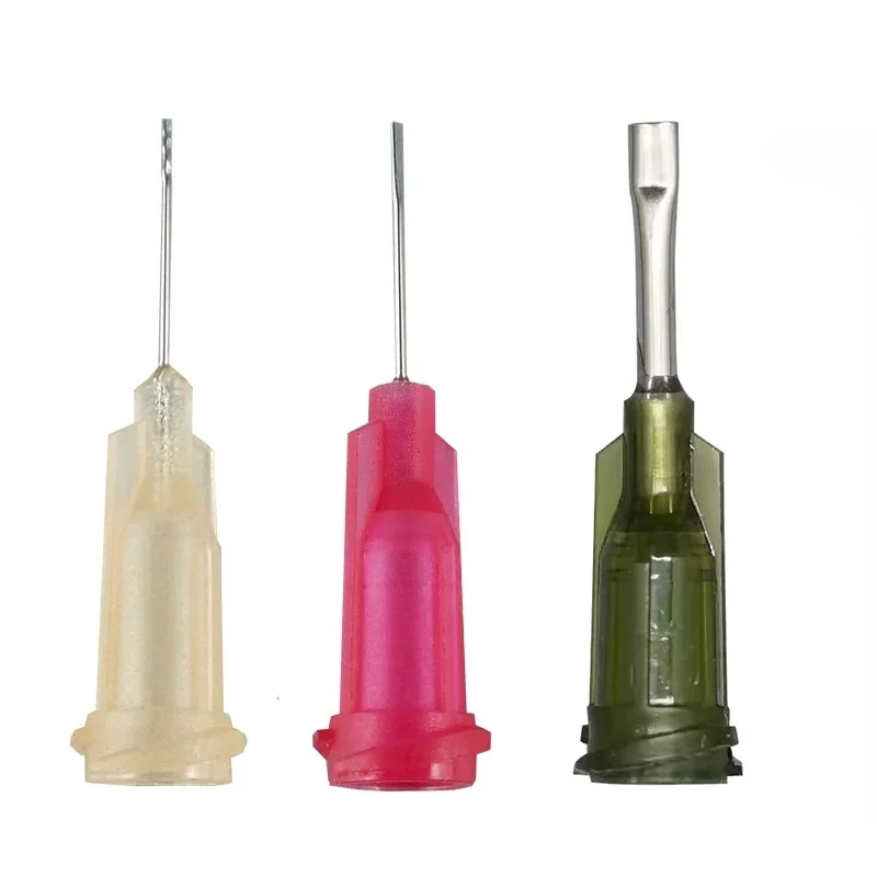 50PCS Oval Tips 1/2inch Glue Dispensing Needles