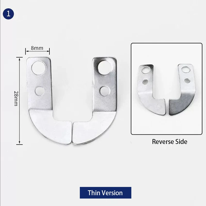 Left & Right Shrapnel for Button Clamp Kit/Button Clamp ASM. Fitted JUKI MB373 Button Sewer Attach Sewing Machine Pick-Up Device