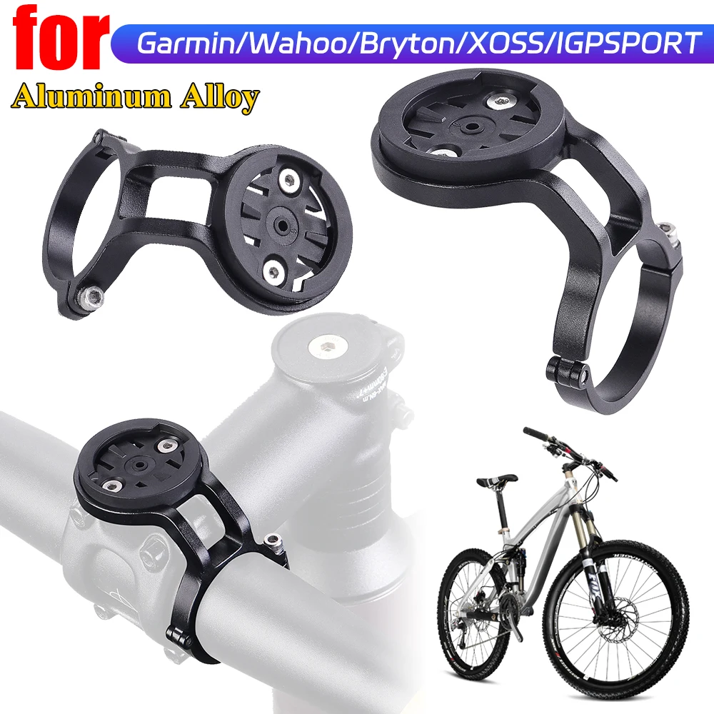 Bike Handlebar Computer Holder Speedometer Mount Bracket Road Bike Code Meter Fixing Base for Garmin/Wahoo/Bryton/XOSS/IGPSPORT