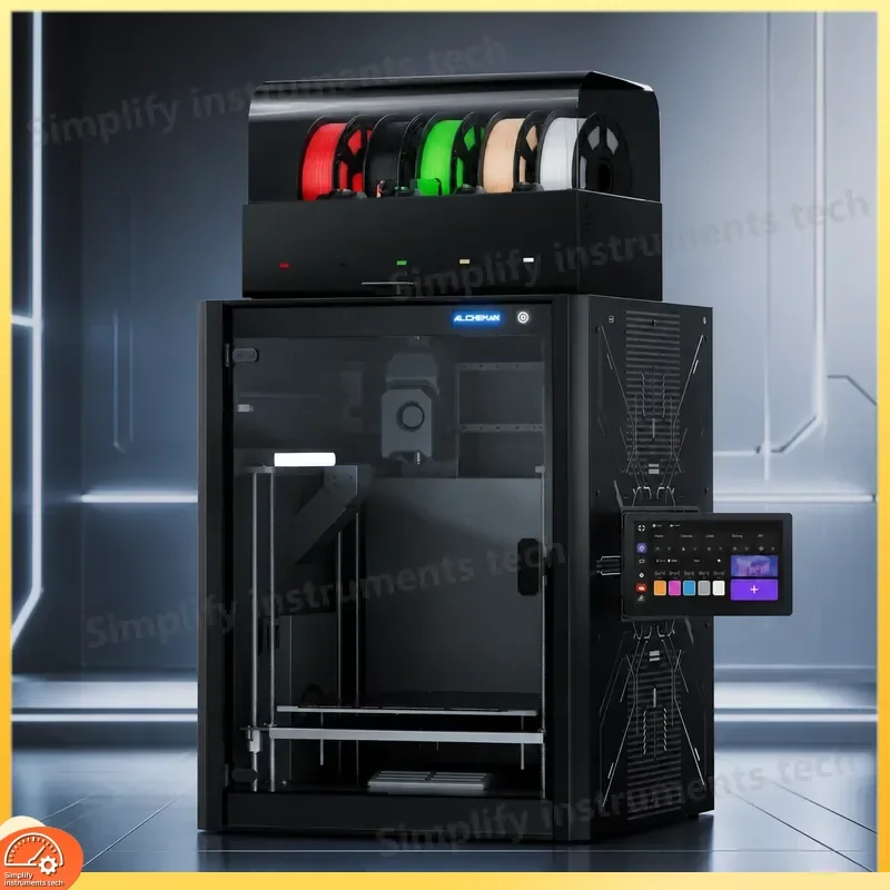 High Speed 3D Printer Multi Color FDM 500mm/s Closed Chamber Desktop 3D Printing Auto Leveling PLA PETG DIY Kit
