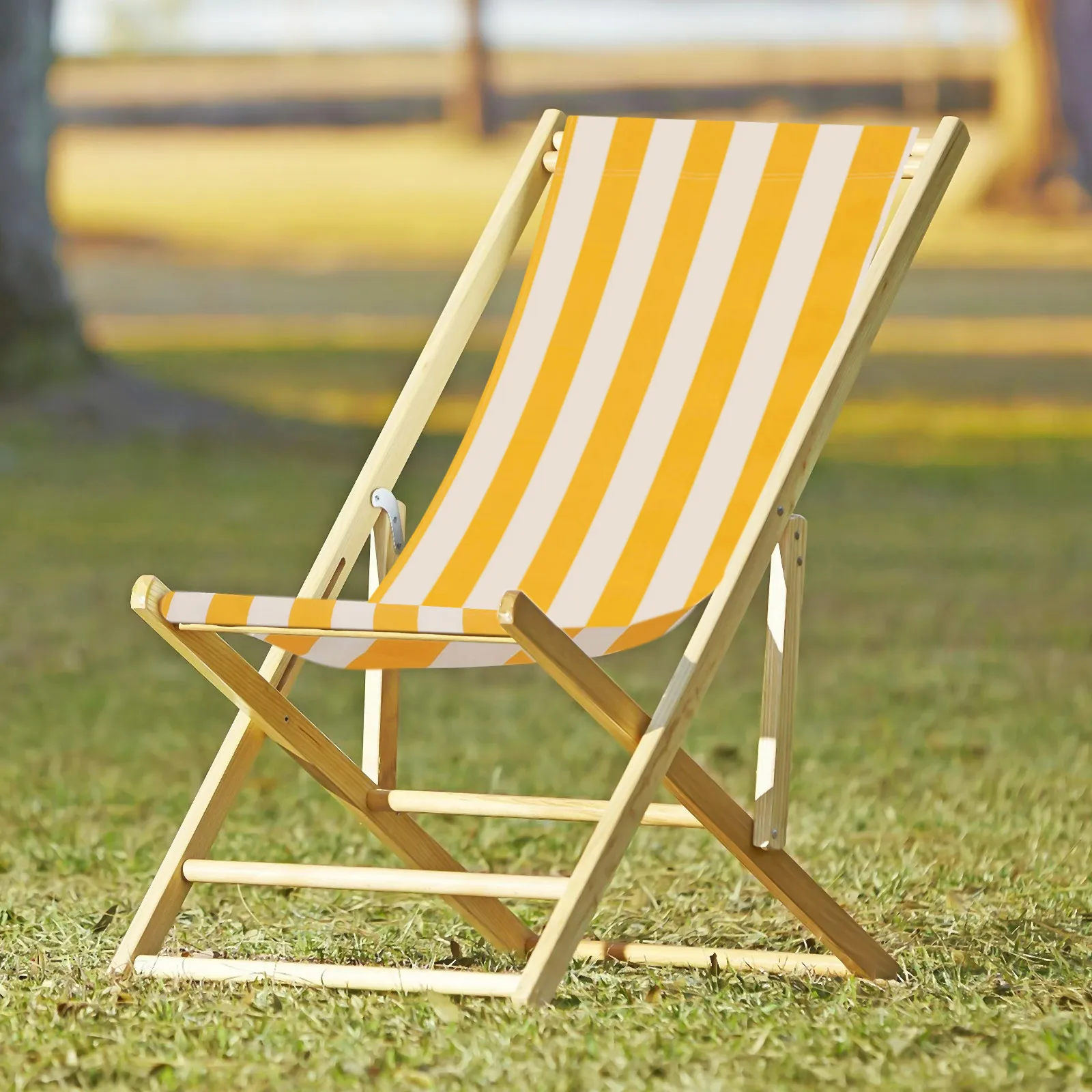 Replacement Polyester Fabric for Beach Lounger Use for Deck Chairs and Sun Loungers Lightweight and Easy to Carry Around