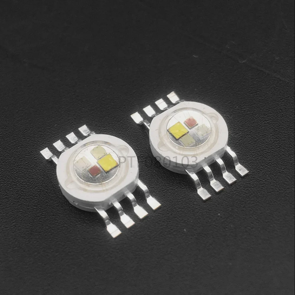 RGBW (RGB+W) 4*3W 12W LED Lamp Emitter Diodes For Stage Lighting High Power LED 45mil Epistar LED Chip