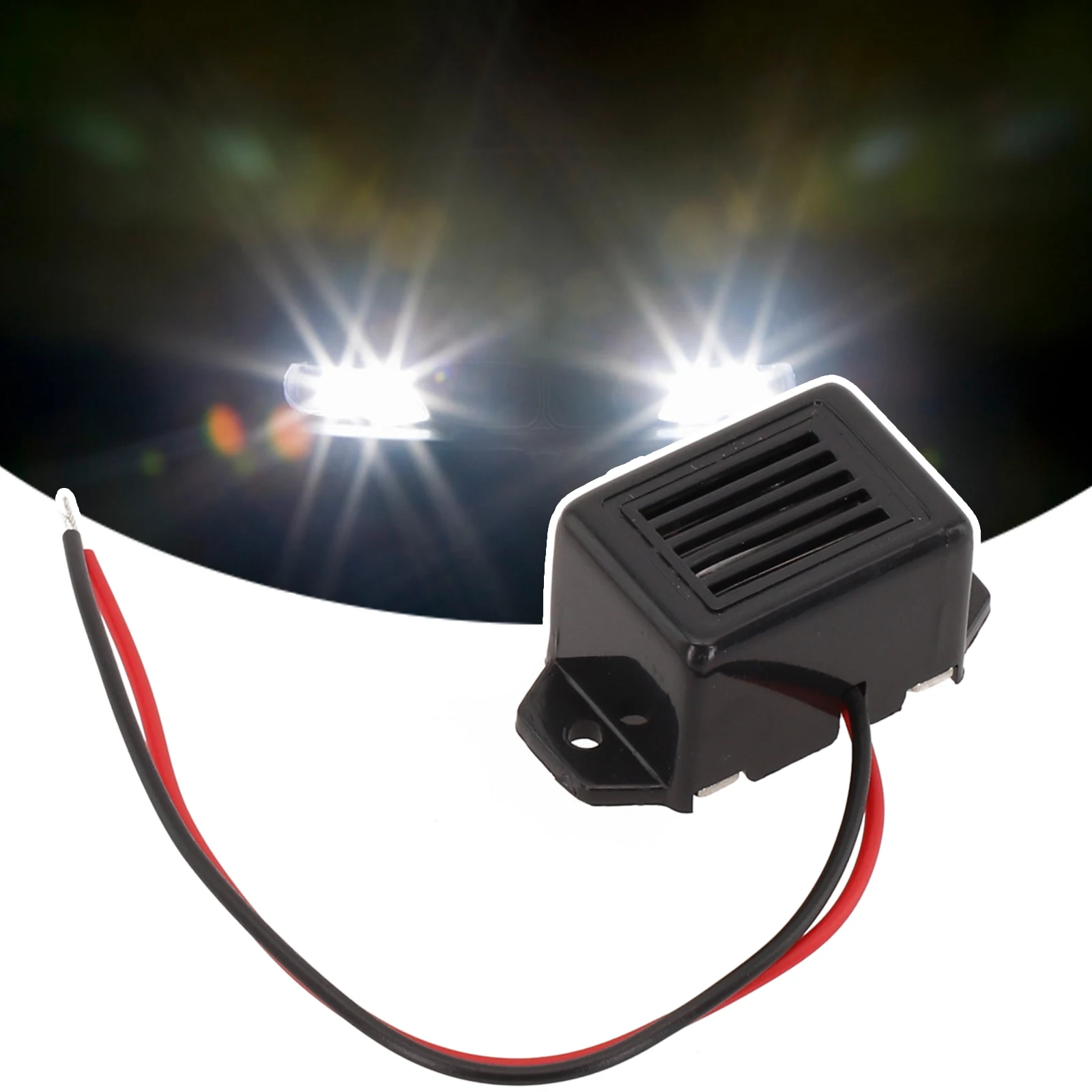 Vehicle Light Off Detection Buzzer 12V with Clear Audible to Notify Driver When Lights Are Active Post-Ignition