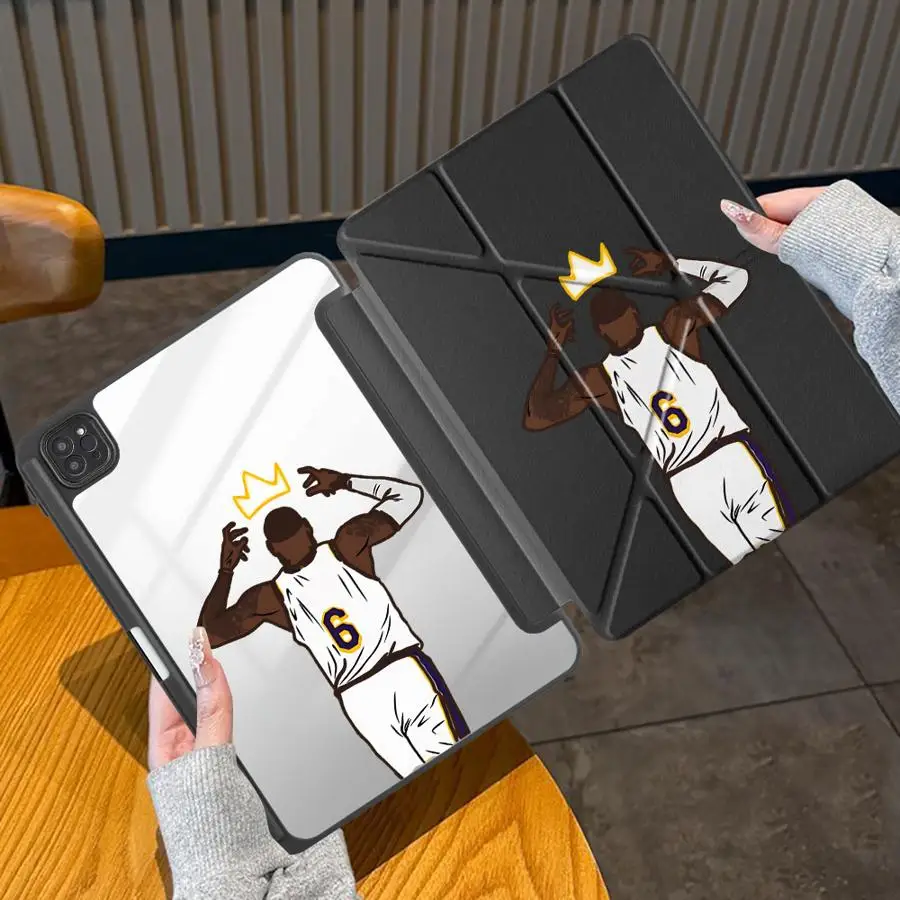 capa-suporte-no23-basketball-para-ipad-air-2025-4-5-m3-air-m2-1-2-m4-mini-7-6-pro-10ª-7ª-11ª-9ª-8ª-geracao