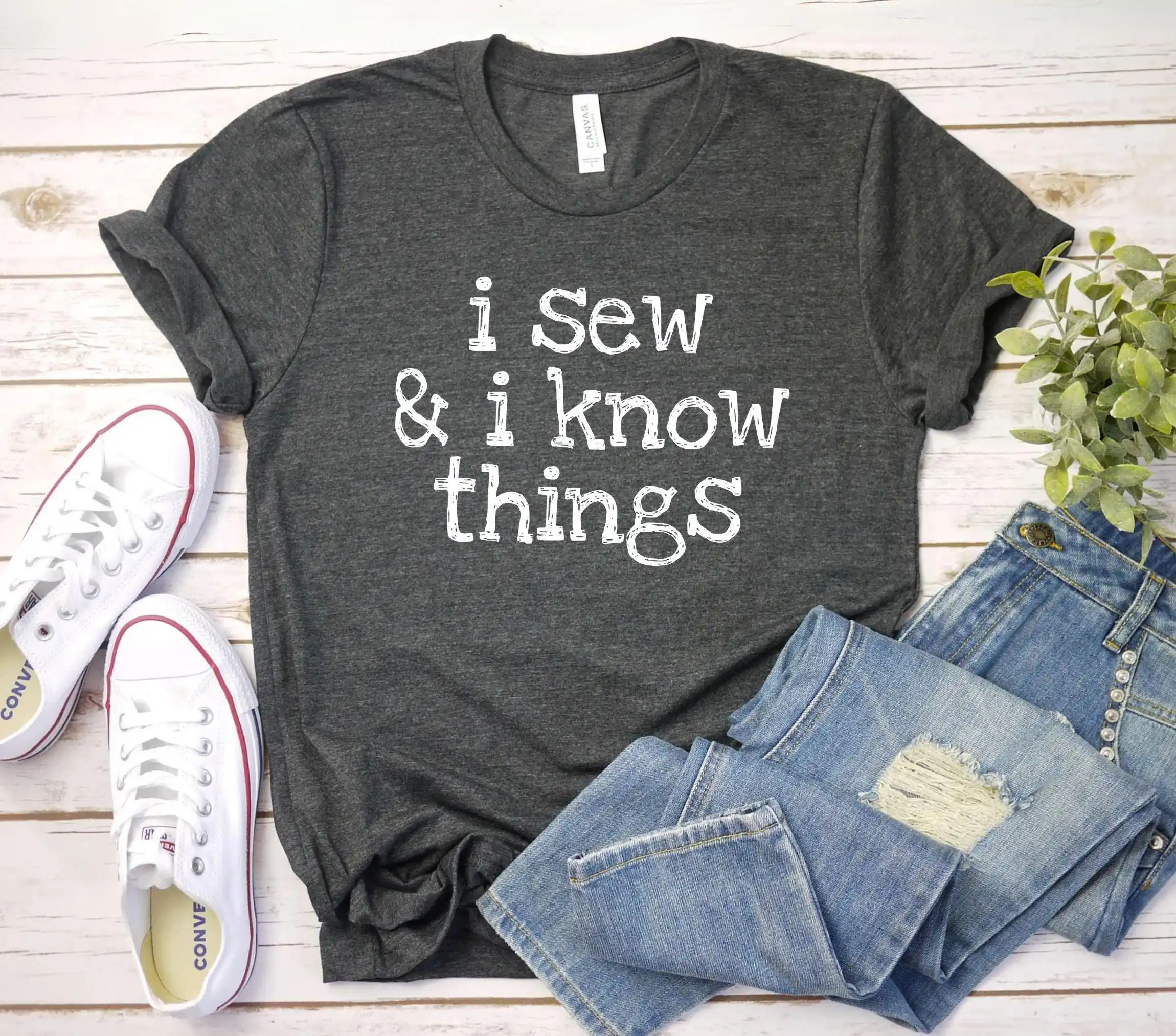 i sew and i know things shirt, Sewing  Sewer QuilterWomen Shirt Quilter Gift For Her  Seamstress