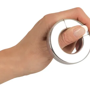 الفولاذ المقاوم للصدأ الكرة نقالة للرجال ، قلادة كيس الصفن ، قفل القضيب المغناطيسي الثقيل ، عبودية حلقة الديك ، الانتصاب المعدني ، لعبة الجنس تأخير الذكور أعلى 6 خاتم القضيب المغناطيسي مبيعا - No3