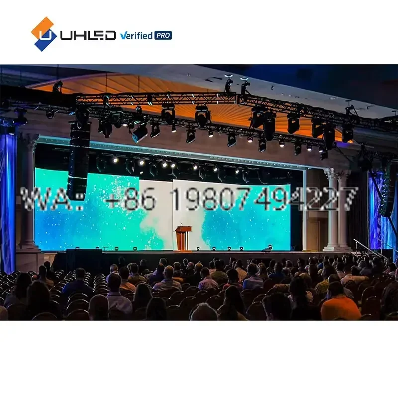 for Outdoor Waterproof P1.9 P2.6 P3.91 Stage Rental Display Screen High Brightness 500x1000mm Video Wall for Concert