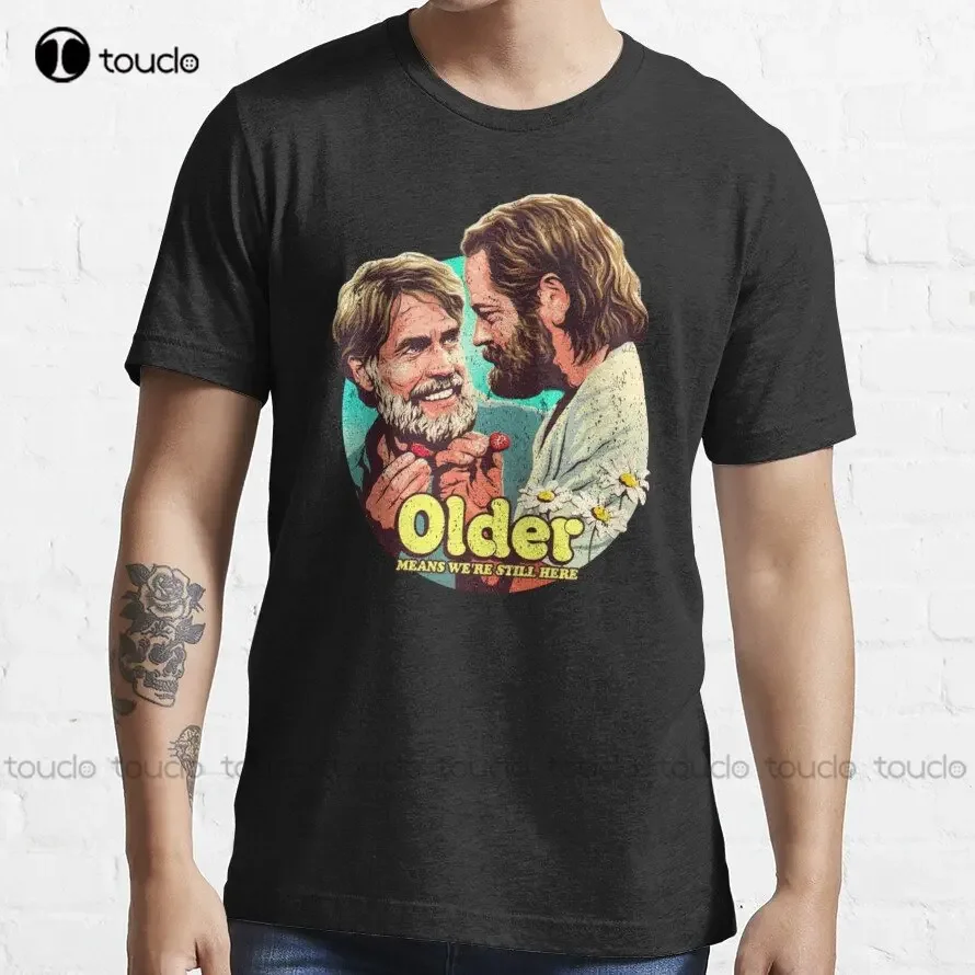 Bill y Frank significa más viejo, estamos todavía aquí, camiseta de hombre de los años 80, camiseta de arte Pop del orgullo Lgbt Queer, ropa de calle de arte divertida, camiseta de dibujos animados