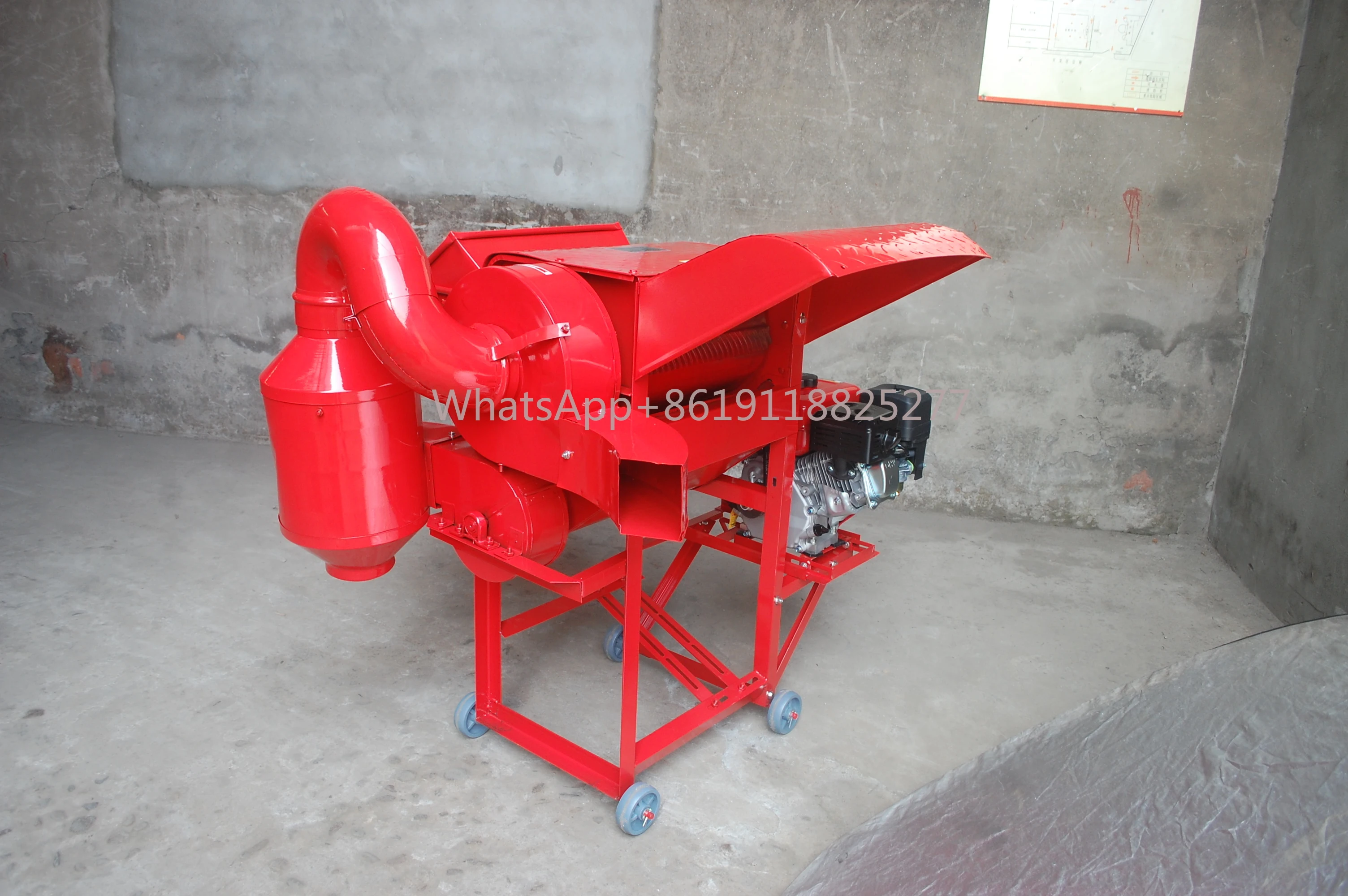 Multifunctionele Elektrische Kleine Draagbare Sorghum Soja Multi Crop Padie Rijst Tarwe Maïs Dunschiller Corn Sheller Dorsmachine