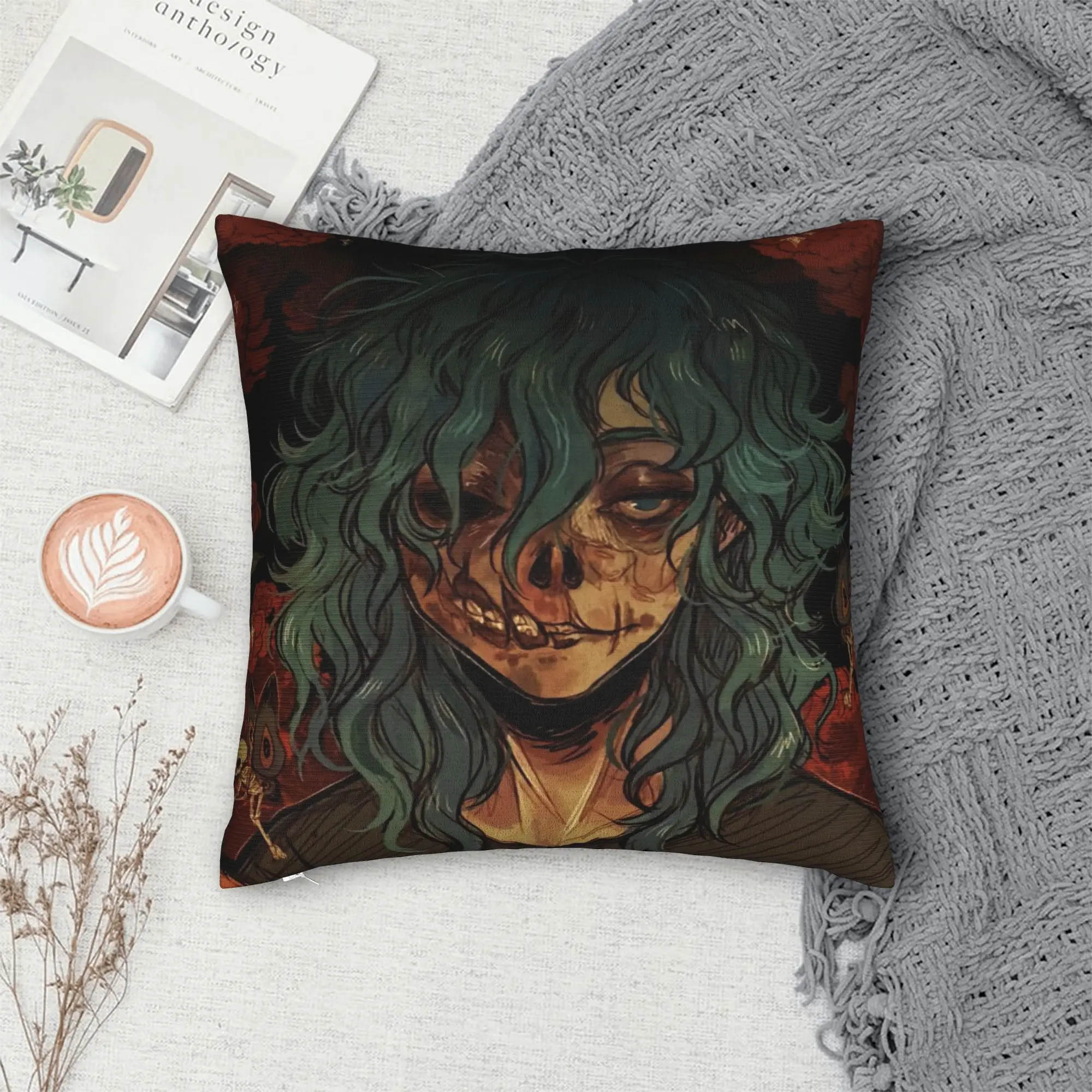 Sally Face Sal Fisher Pillow Case  Square Pillow Cover Kawaii Pillowcases For Office Car Home Decor