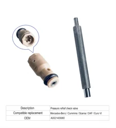 Adblue UREA DEF 펌프 압력 릴리프 체크 밸브, MERCEDES-BENZ, UL2.2, MERCEDES-BENZ, Ecofit용, A0021409960