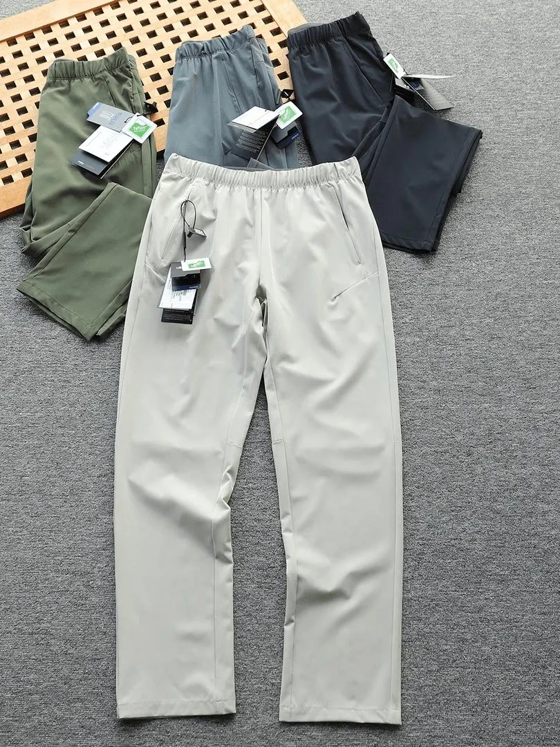 

Мужские легкие дышащие повседневные брюки Tagkita для активного отдыха, эластичные, мягкие, тонкие, весенне-летние, водоотталкивающие, прямого кроя