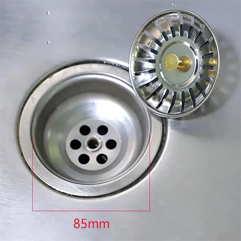 2pcs Kitchen Sink Strainer Stopper Waste Plug Sink Filter Filtre Sink Strainer Filter Floor Drain Kitchen Tools