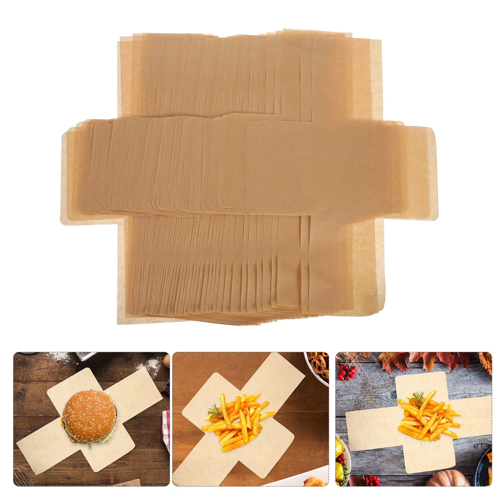 50Sheets Silicone Baking Mat Dishwasher Safe Easy Clean Nonstick Liner for Loaf Pans Cake Trays Baking Sheets Toast Cookies