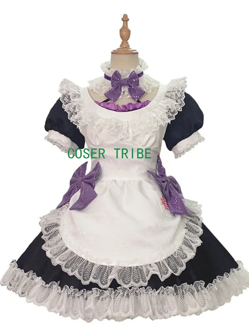 Lovelive Nishikino Maki traje de sirvienta vestido Cosplay disfraz Cos juego Anime uniforme de fiesta Halloween juego ropa de rol