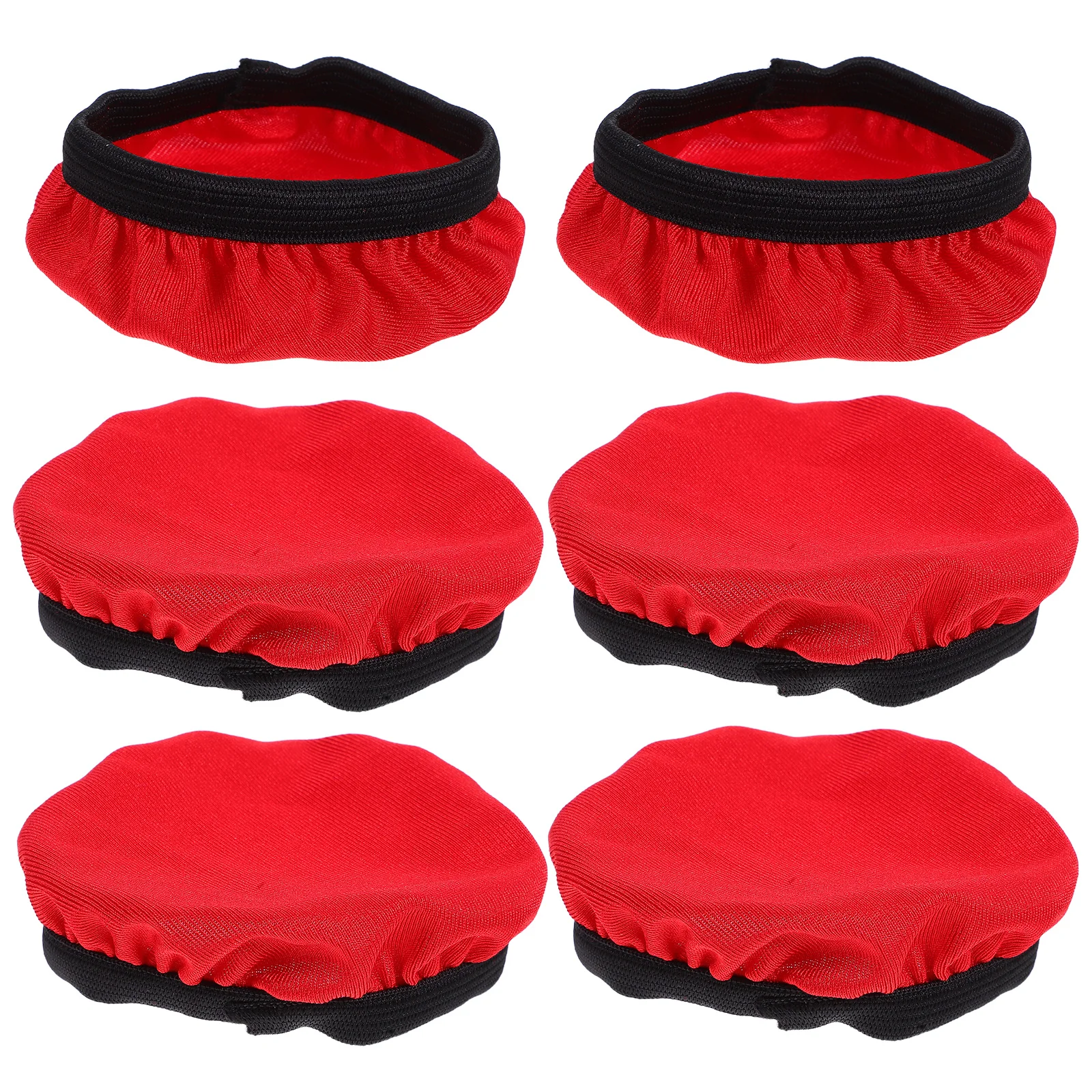 

6 Pcs Protective Case Headphone Dust Cover Knitted Fabric Earphone Covers for Headphones