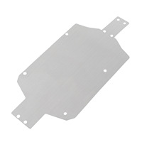 For MJX 14301 14302 14303 Hyper Go 1/14 RC Car Stainless Steel Chassis Armor Metal Upgraded Parts Accessories