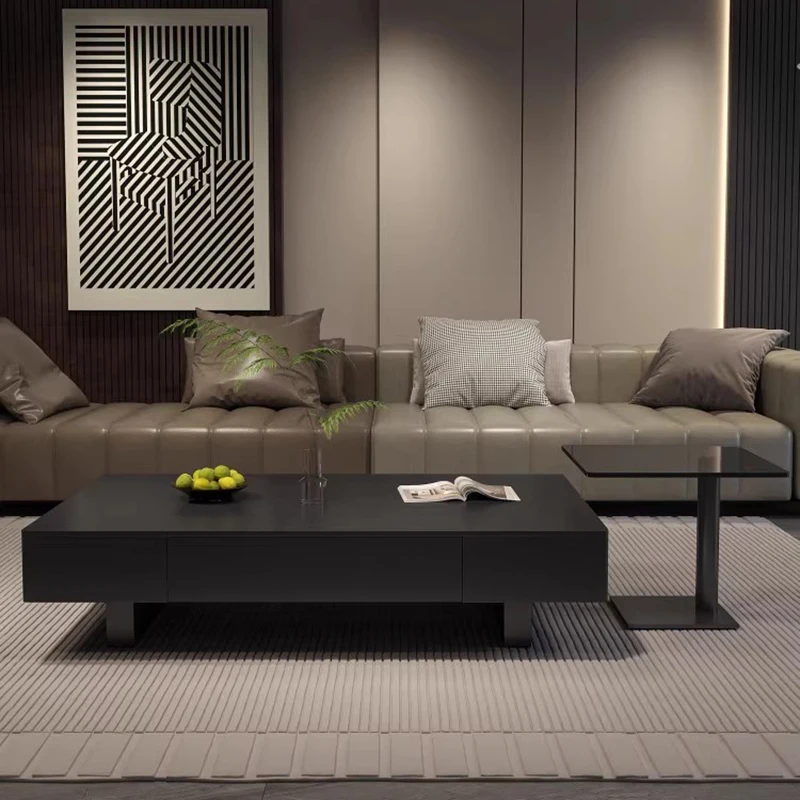 

Luxury Modern Coffee Table Living Room Designer Organizer Standing Moving Writing Side Table Dinner Couchtisch Home Furniture