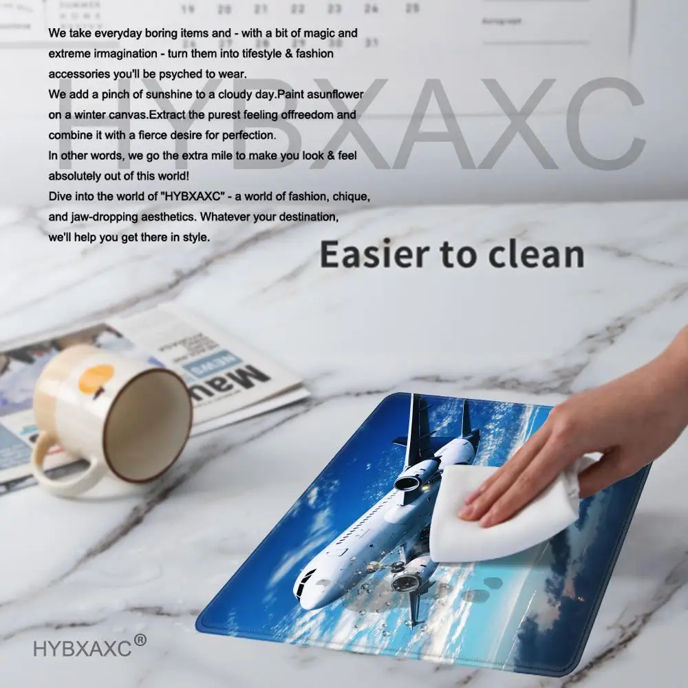 Airplane Flight Clouds Small Gaming Mouse Pad Gamer Keyboard Mousepad Computer Office Mouse Mat Laptop Anime Mause pad Desk Mat