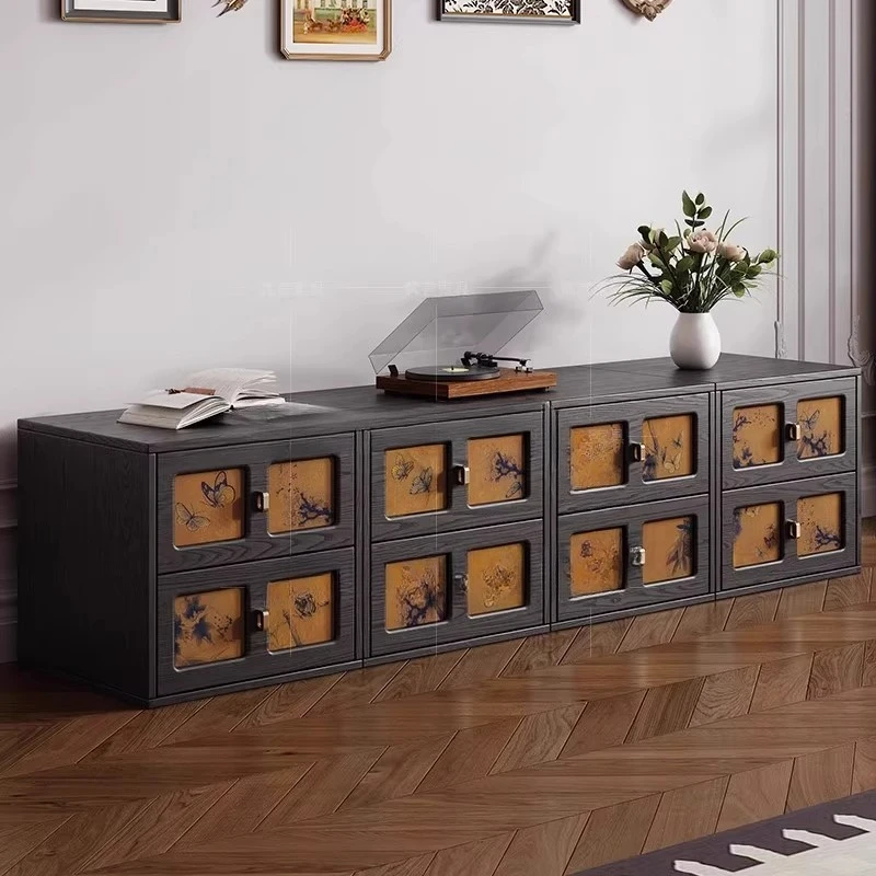 Black fragrant cloud yarn table ash wood writing table light luxury computer desk