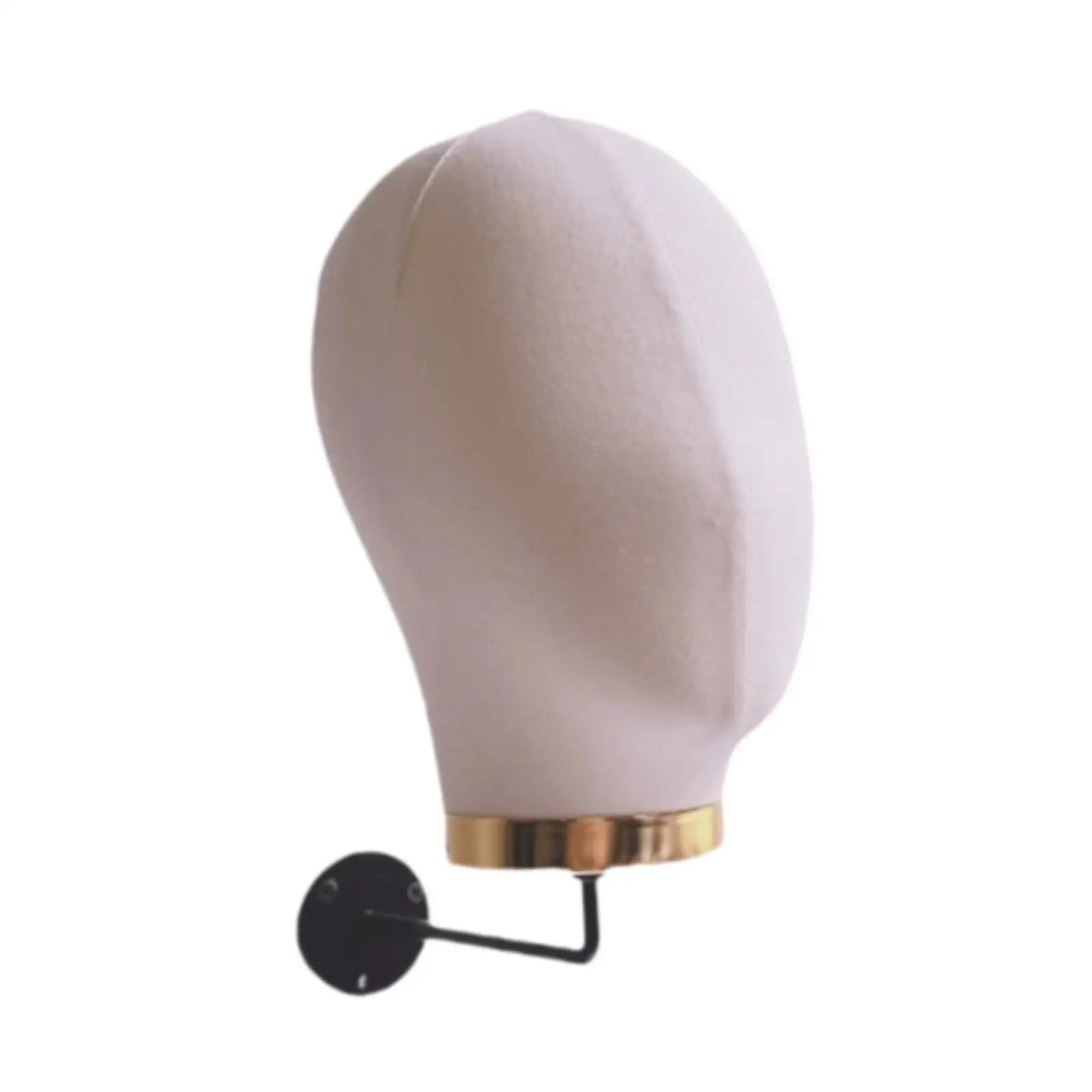 

Wig Display Stand Sturdy Wigs Holder for Shopping Mall Headwear Hairpieces