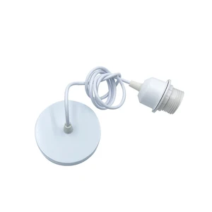 Vintage E27 Hanging Lampe Träger mit 1 m 1,5 m hängenden Drahtstütze der Deckenlampenbasis der Lampe zum Hängen von Leuchten Panger Leuchten Kronleuchter 10 Hauptverkaufsunterstützung Plafon - №7