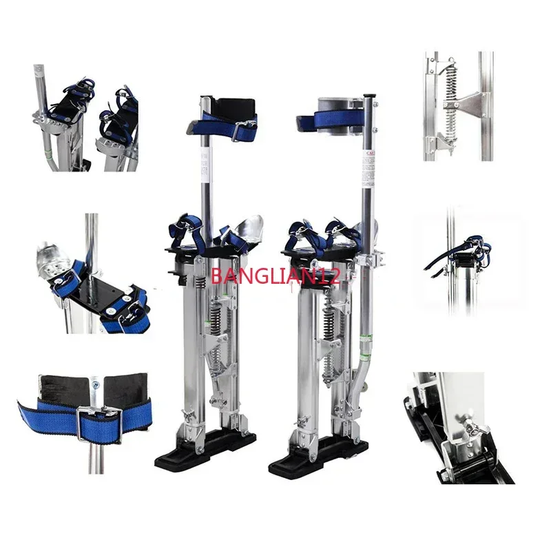 

New Electric Adjustable Multifunctional Folding Horse Stool Scaffolding Interior Decoration Walking Ladder Ladder Stilt Props