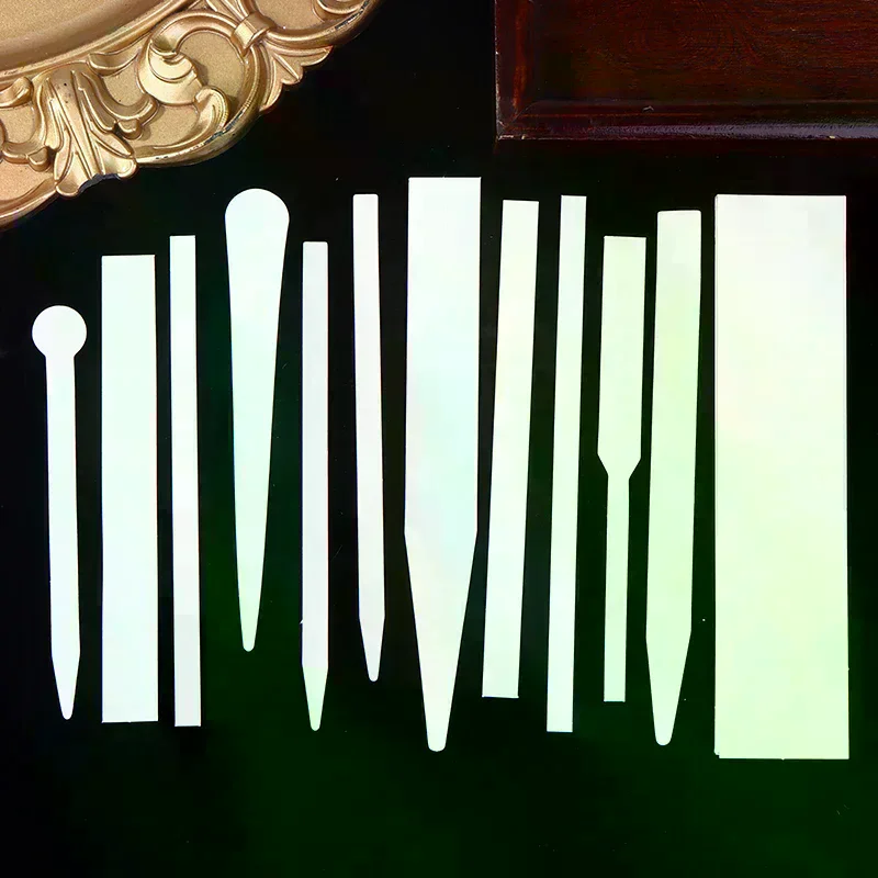 100 قطعة العطور الروائح العطور الزيوت الأساسية تستر شرائط العطر المتاح الأبيض رائحة ورقة شرائط ورق أوراق اختبار #3