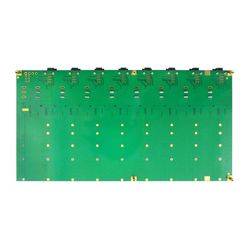 

8-Port M.2 expansion board, test M2 NVMe hard disk, can be opened, high temperature resistance, and support hot swapping