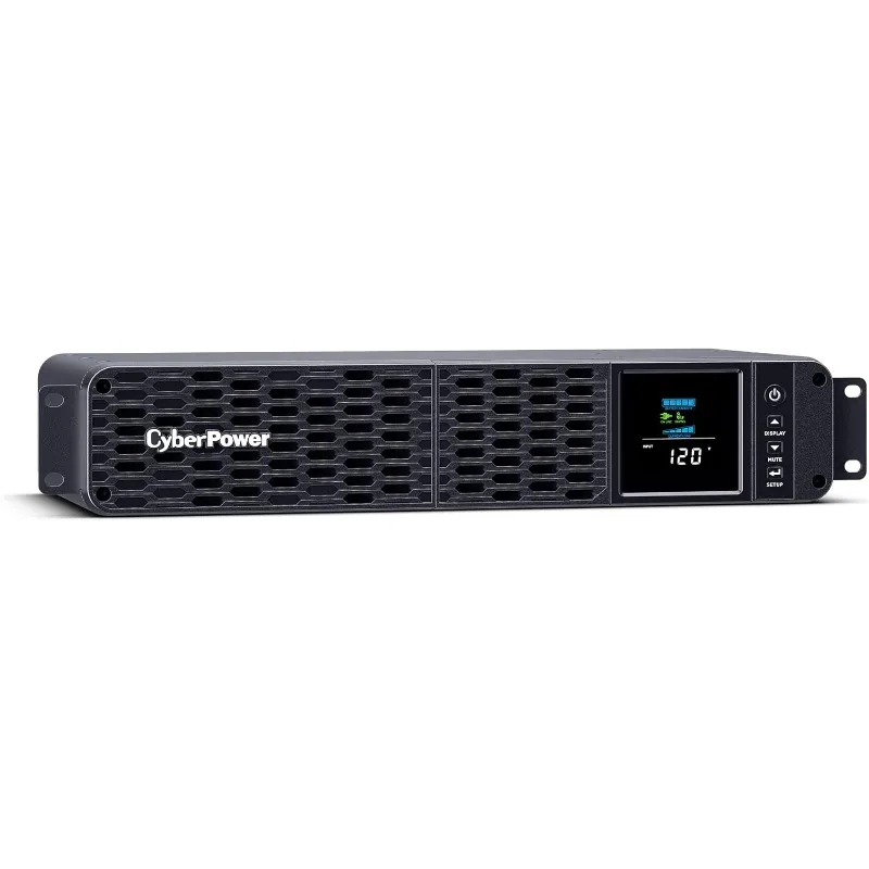 CP1500PFCRM2U PFC Sinewave UPS System, 1500VA/1000W, 8 Outlets, AVR, Short Depth 2U Rackmount US(Origin)