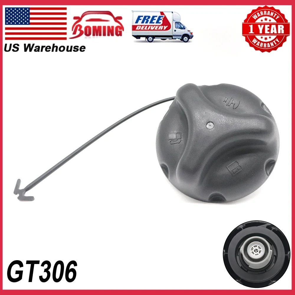 GT306 Car Fuel Tank Cover Oil Filler Gas Cap Fit For Hummer H2 H3 H3T 2004 2005 2006 2007 2008 2009 2010 25827646