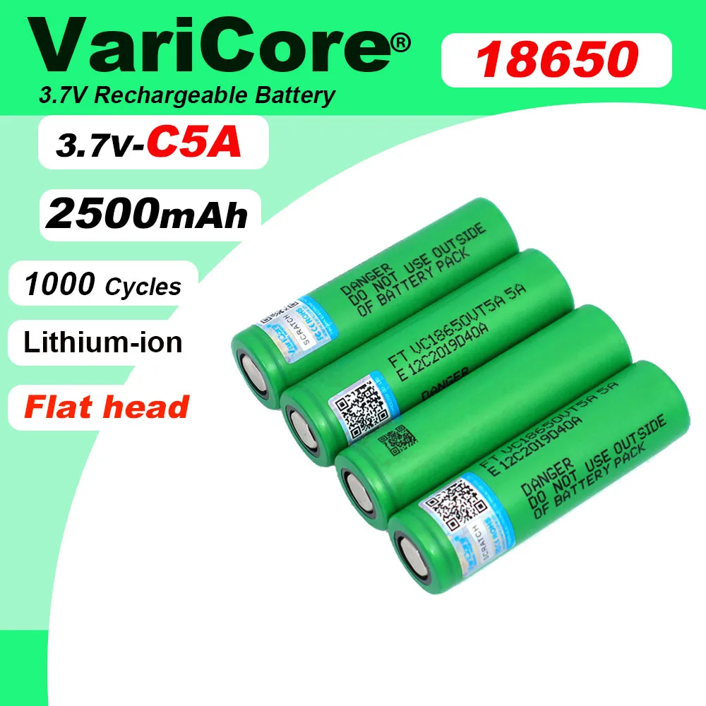 مراجعات وتحليلات بطارية VTC5A من VariCore: الأداء، الاستخدام، والمقارنة