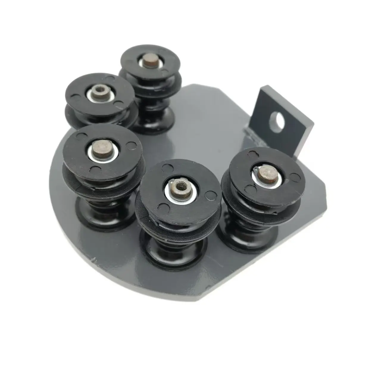 

Electric Forklift Accessories Support Roller Block 50470878 50470781 Oil Pipe Guide Wheel Bracket