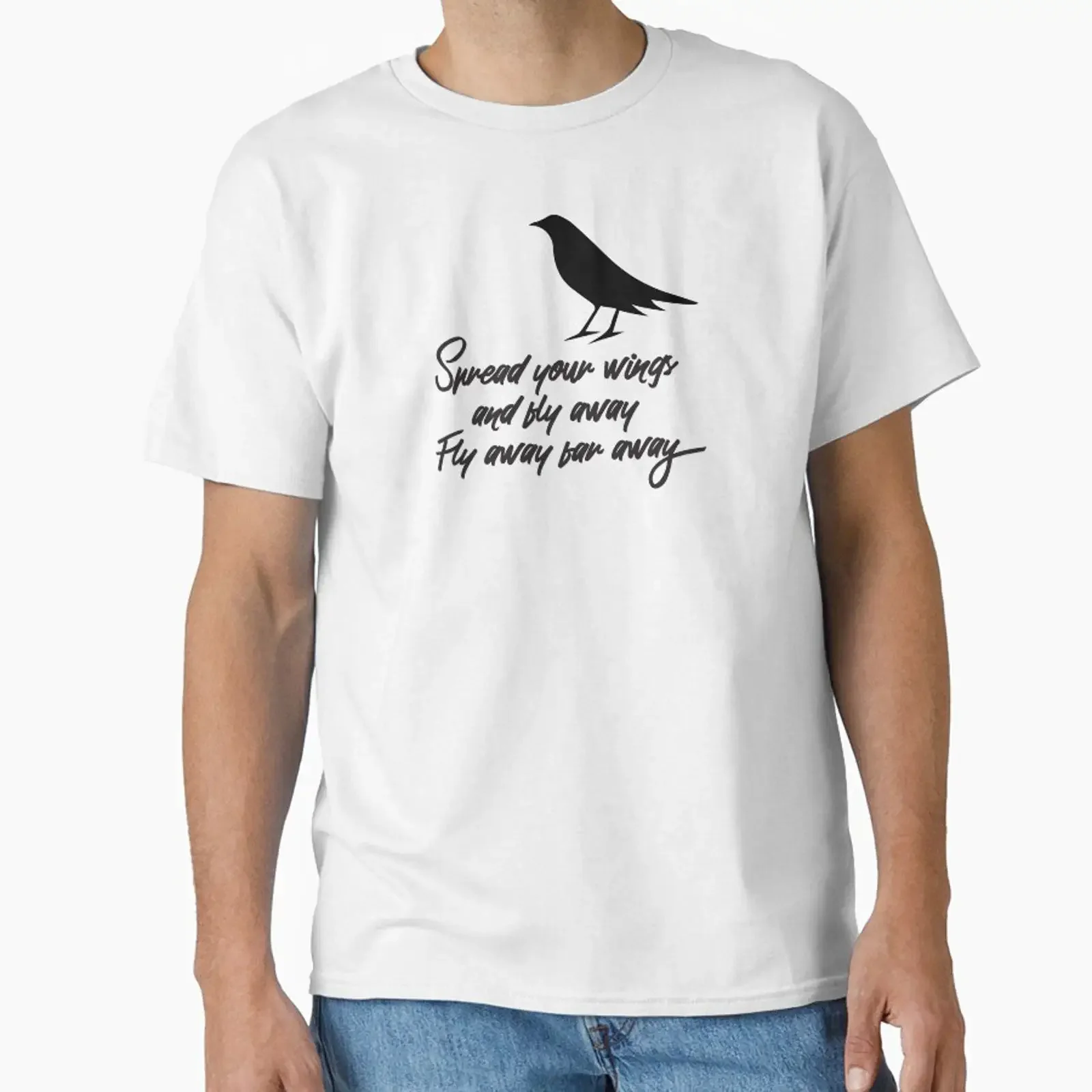 Spread your wings and fly away designed sold by didijuca vintage Washed Unisex Stylish Casual Slightly Comfortable fashion