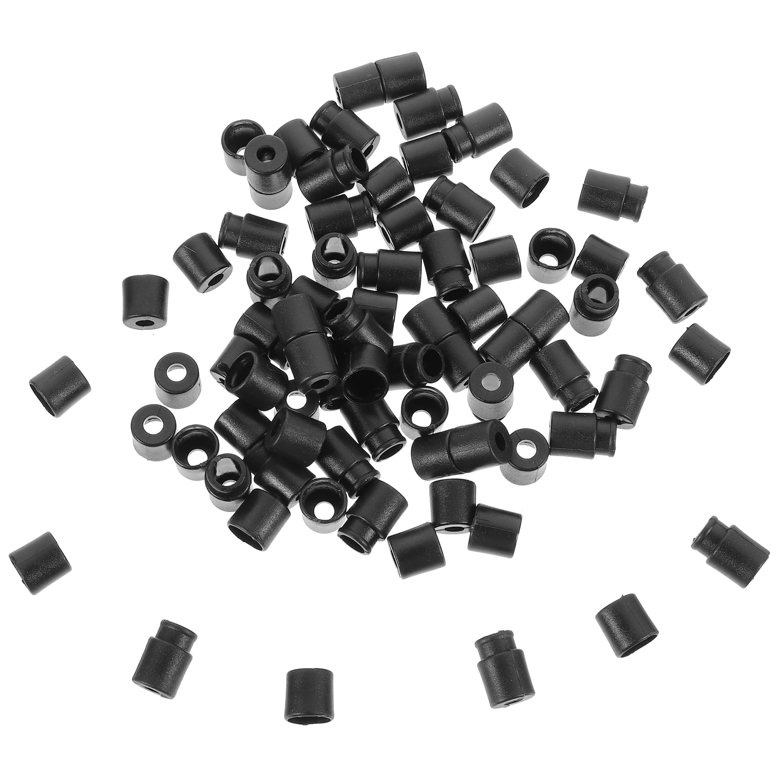 

50pcs Plastic Lanyard Safety Breakaway Barrel Connectors Rope Connecting Clasps For Diy Crafts Jewelry Making Accessories Diy