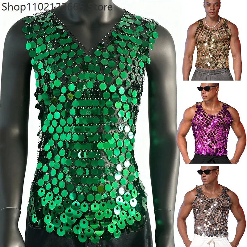 Mens Fashion Vest - Koszulki na imprezę cosplay, do baru,