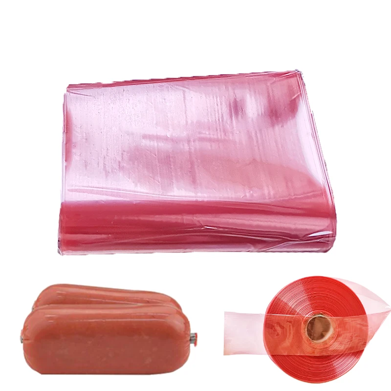 1pc 85mm/100mm/120mm Width 3 Meters Plastic Sausage Casings Kitchen BBQ Sausage Making Supplies Sausage Enthusiasts Salami
