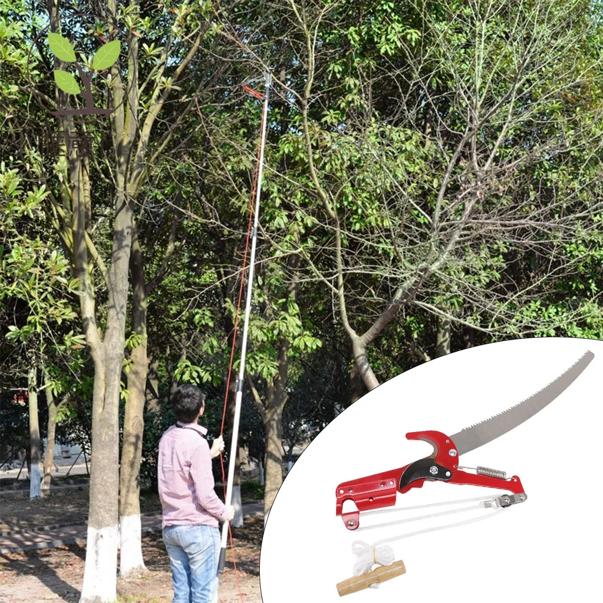 

1Pcs Gardening Pruning Shears Steel Sharp Blade Comfortable Handle Tree Branch Cutter Orchard Hedges Fruit Tree Scissors