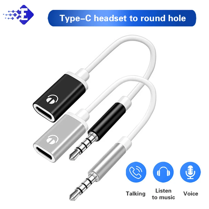 1 unidad de conector de Audio auxiliar de 3,5mm, auriculares estéreo con división de Audio, Cable adaptador doble para teléfono IOS Android MP3