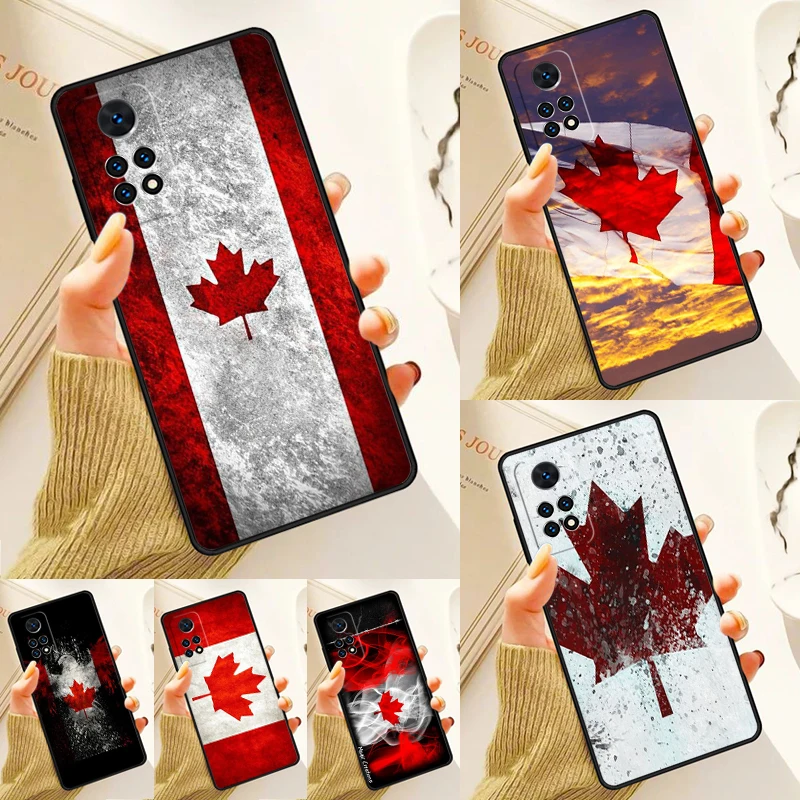 Canada flag Case For Samsung Galaxy S24 Plus S23 S20 S21FE Lite S22 Ultra Note 20 S8 S9 S10 Phone Coque