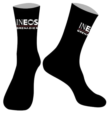 LASER CUT ONE PAIR INEOS Grenadiers TEAM Cycling Socks Antislip Bike Racing MITI Breathable FOR Men and Women