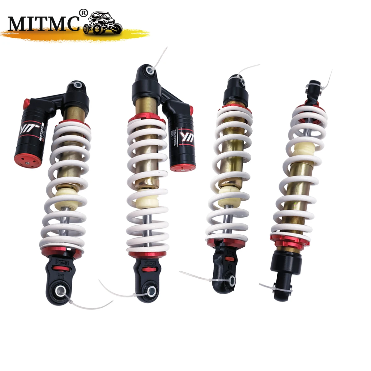 4PC Original Front Rear Shock Absorber WITH AIR BAG FIT FOR CF cf800-2(x8)part ATV UTV QUAD 7020-051600-30000/7020-061600-30000