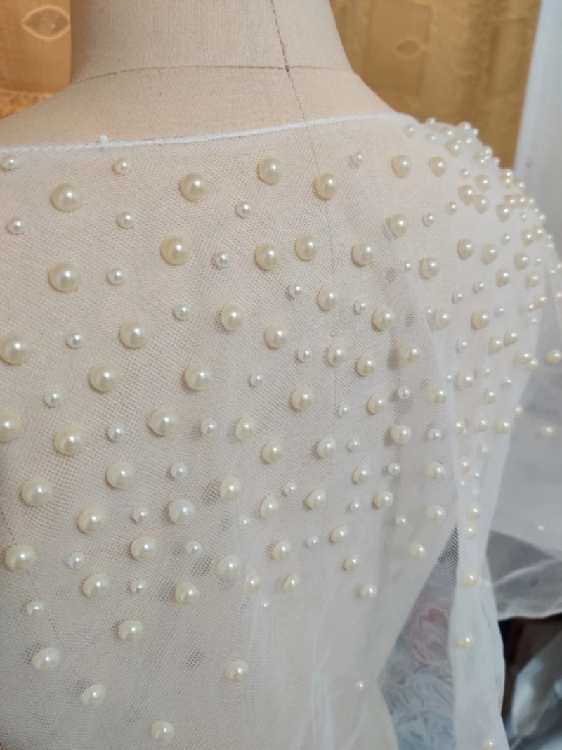 Veste de mariée en ivoire blanc avec perles magnifiques, nouvel accessoire de mariage