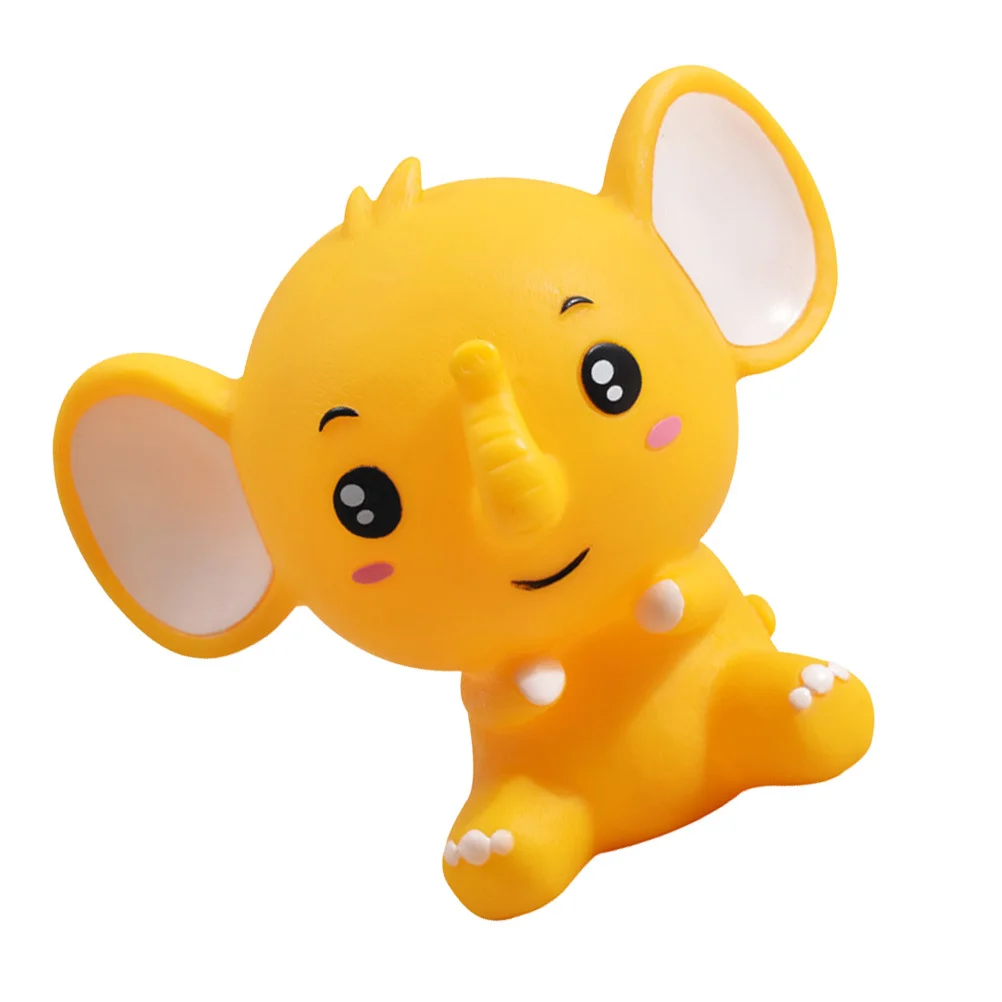 

Adorable Elephant Saving Pot Vinyl Money Bank Bright Color Fine Workmanship Perfect Gift for Families Friends Saving Jar