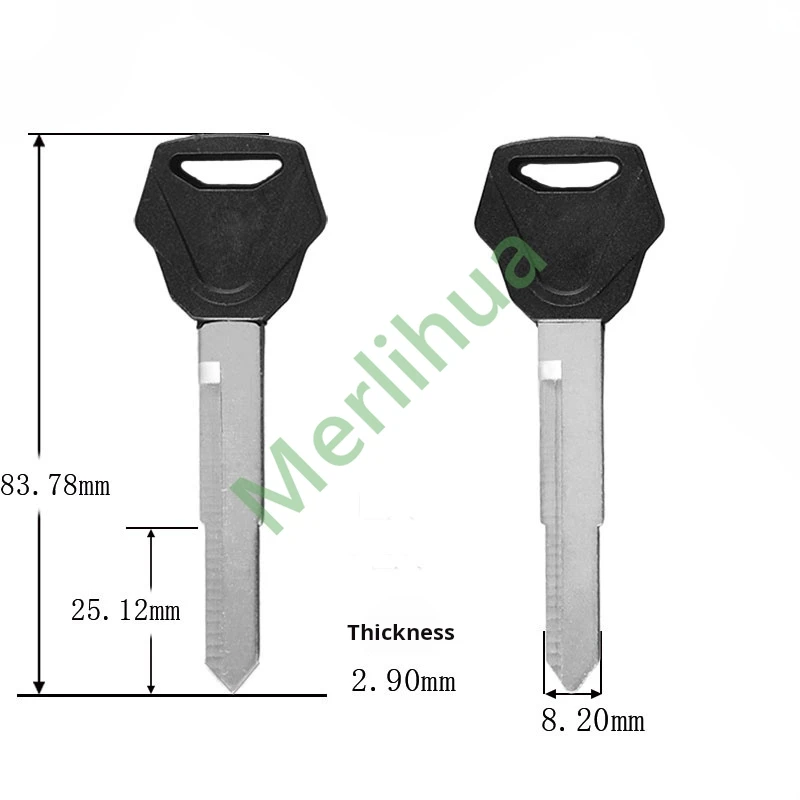 مفتاح فتحة يسار/يمين ممتد وموسع جديد فارغ لسيارة Honda Sundiro وملحقات استبدال الدراجة النارية والدراجة الإلكترونية