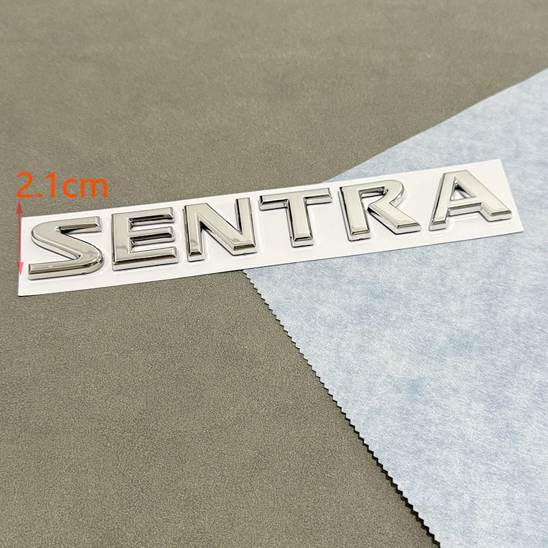 لسيارة SENTRA شعار الرسالة الخلفية الذيل الجذع الشارات شارة ملصق مائي التصميم اكسسوارات السيارات