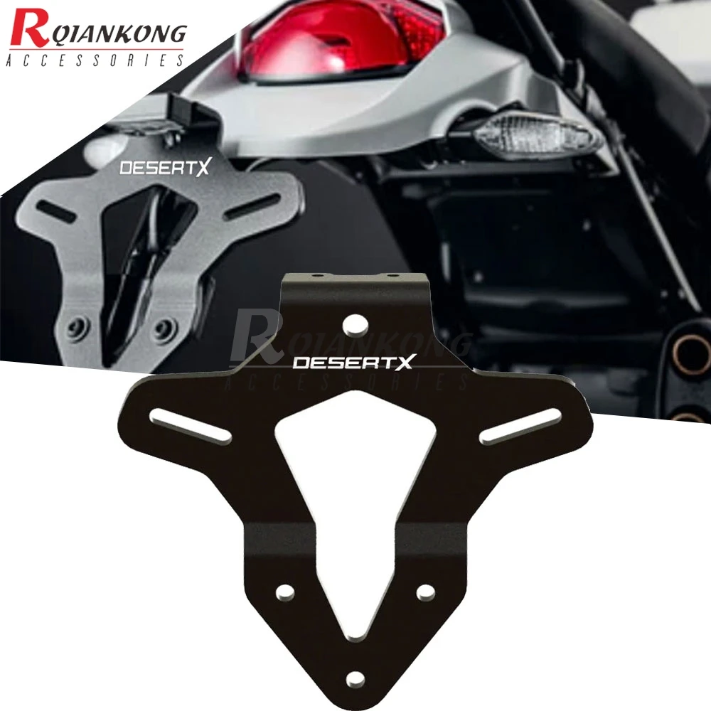 

Motorcycle Rear License Plate Holder For Ducati DESERT X RALLY DesertX 2022-2023-2024-2025-2026 Tail Light Bracket Fender Kits